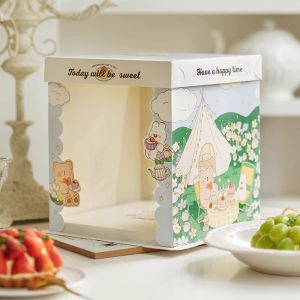 Buy cheap Custom Made Cake Packaging Boxes Matt Lamination And Offset Printing from wholesalers