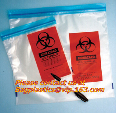 Quality Biohazard medical specimen Zip lockk bag high quality zipper bag, Specimen Transport Bag Zipper Bag with a Pouch bag, pac for sale