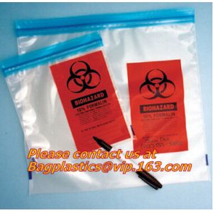 Buy cheap Biohazard medical specimen Zip lockk bag high quality zipper bag, Specimen Transport Bag Zipper Bag with a Pouch bag, pac from wholesalers