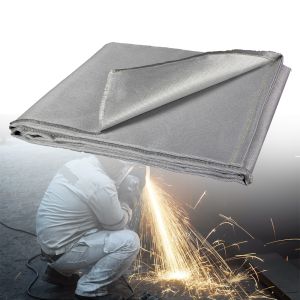 Buy cheap Fiberglass Welding Blanket Fireproof 550C Resistant Custom Sizes from wholesalers