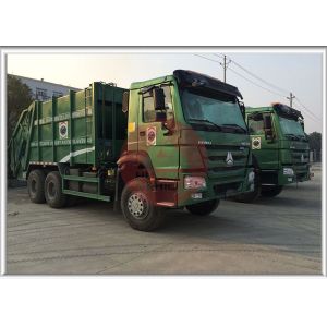 Buy cheap Turbo Chargingwaste Compactor Truck , 12SBM Garbage Truck With Compact from wholesalers