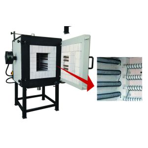 Buy cheap Editable Design Vacuum Muffle Furnace , Electric Box Furnace 700L Capacity from wholesalers