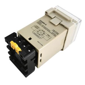 DH48S-2Z 12vdc 24vdc 220vac 380vac Digital Timer 6 time range adjustable 0.1s