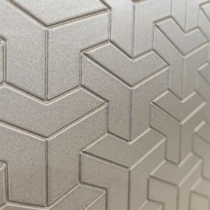 Buy cheap Innovative Design Embossed Veneer Wall Panels For House Decoration 2400mm from wholesalers