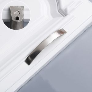192mm Aluminium Color Drawer Cupboard Handles Pulls Anodizing For Cabinet