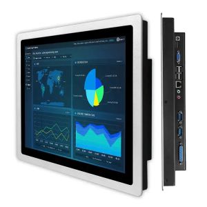 Buy cheap IP65 Waterproof Fanless Industrial Monitor Embedded 300cd/M2 Brightness from wholesalers