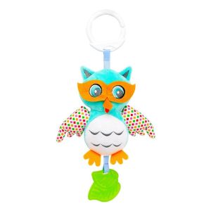 Buy cheap Silicone 30CM Spiral Plush Stroller Bar Toy With Bell from wholesalers