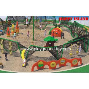 Customized Adventure Playground Equipment For Amusement Park