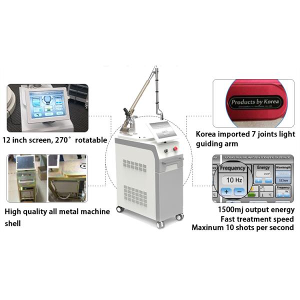 innovative products 2018 1064nm 532nm q-switched nd yag laser tattoo removal machine for tattoo melasma removal