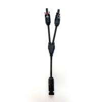 Buy cheap PVC Insulation Solar Panel Wires for Y Type Solar PV Branch Cable PV004 Connector and Temperature Range of -40C To 90C product