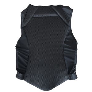 OEM/ODM Acceptable Black Horse Riding Breathable Equestrian Vest Customization