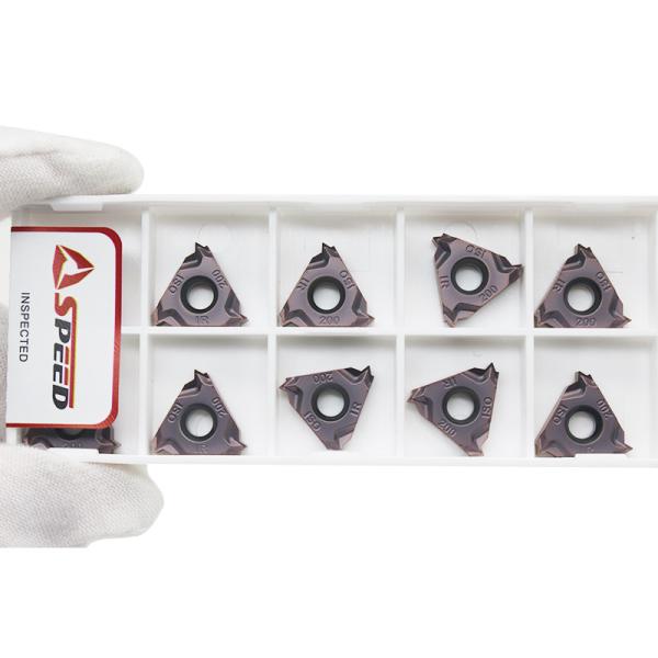 Buy cheap 16ER 16IR AG60 Carbide Threading Insert with PVD CVD Coating for Internal / External from wholesalers