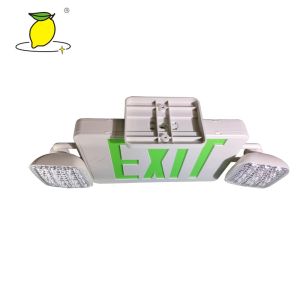Automatic Charging Twin Spot Emergency Light , Ceiling Mounted Emergency Exit