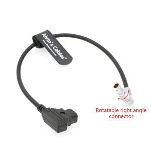 China Z CAM E2 S6/F6 Camera Power Cord Adjustable 90 Degrees 2 Pin Male To D- Tap Cord on sale