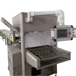 Buy cheap Plc Control Compound Chocolate Enrobing Machine 1000mm Width from wholesalers