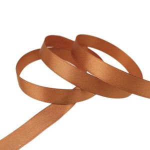 China Factory Wholesale Wired Ribbon Polyester Custom Single Sided Satin Ribbon