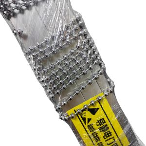 Buy cheap Spacing Of 8cm Conductive Door Curtain Width 2m * Height 1m Diameter 6mm Static Conductive Stainless Steel Bead Curtain from wholesalers