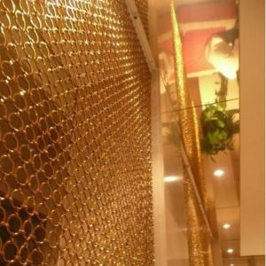 Buy cheap Polished Electroplated Stainless Steel Wire Alphamesh Ring Mesh from wholesalers