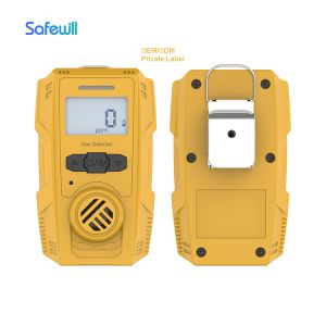 diffusion single gas detector H2S detector Co gas detector for personal safety
