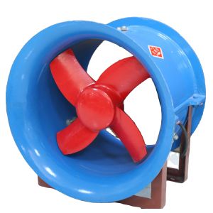 Buy cheap FRP Blades Cycle Ventilation Industrial Axial Smoke Exhaust Fan with Easy Installation from wholesalers