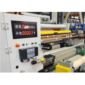 Buy cheap PLC Control Slitting Rewinder Machine Slitting Width Max. 400mm from wholesalers