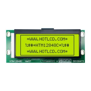 China 128x48 Matrix Graphic LCD Module With SPI Interface HTM12848C on sale China 128x48 Matrix Graphic LCD Module With SPI Interface HTM12848C on sale