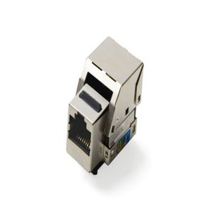 Buy cheap 8 Pin Modular Female RJ45 Lan Jack / Ethernet RJ45 Connector For Transmits Digital from wholesalers
