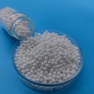Buy cheap White Ceramic Bead Blasting Effective Sandblasting Particle B205 from wholesalers