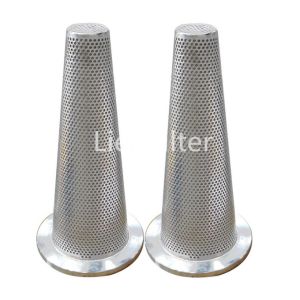 Buy cheap 1-500 Micron Large Flow Cone Shaped Filter Oilfield Pipeline Filter from wholesalers