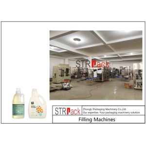 Automatic Linear Piston Bottle Filler For 5L Laundry Detergent