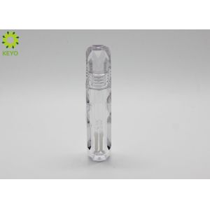 Buy cheap Luxury Transparent Plastic Empty Lipgloss Tube , Round Shape Lipgloss Case from wholesalers