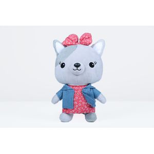 Buy cheap Cat Shape Soft Plush Toys Eco Friendly Smooth Feeling With Cowboy Clothing from wholesalers