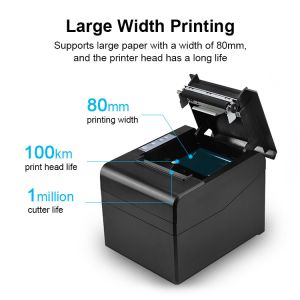 Buy cheap 260mm / Sec Thermal Receipt Printer WiFi Bluetooth USB Ethernet from wholesalers