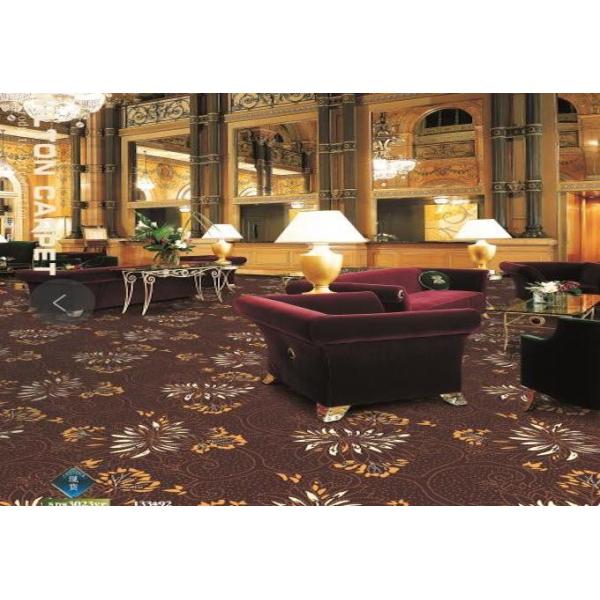 Quality Wilton Hotel Carpet Flooring 100 Polypropylene Material Eco - Friendly for sale