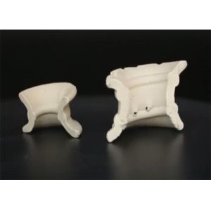 Buy cheap Industrial Alumina Absorbing Tower Intalox Saddles Packing 25mm-80MM from wholesalers