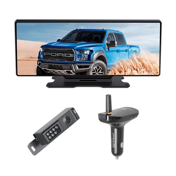 Buy cheap 12 Inch Touch Screen DVR Reverse Camera Wireless Rearview Mirror AHD Receiver from wholesalers