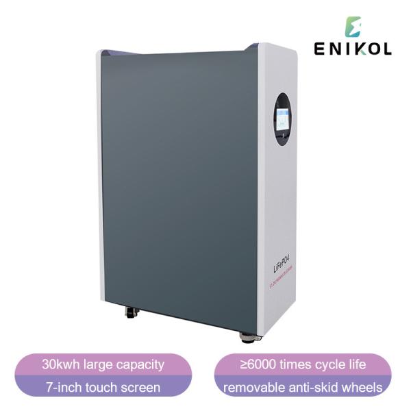 Home Energy Storage 51.2v 30kwh Lithium Battery 600ah 48V Solar Battery Pack Lifepo4