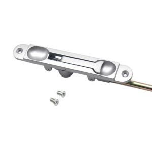 Modern Surface Mounted Flush Bolt Lock , flush door security bolt