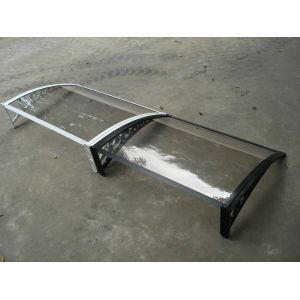 Buy cheap Long-Lasting Polycarbonate Solid Sheet Awning with Resistance to Yellowing Cracking and Fading PC Canopy from wholesalers