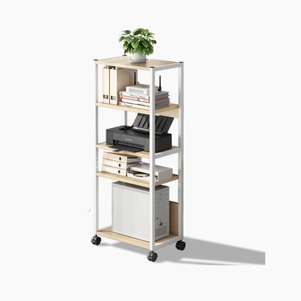 Quality Commercial Furniture 3 Tier Movable Printer Stand Multi-purpose Desk Organizer for sale