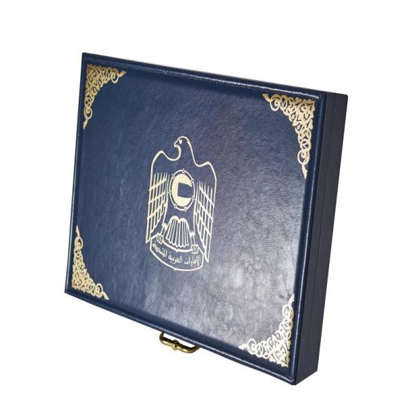 Quality Advanced Leather Gift Box Lock Case Gift Package Carton Box for sale