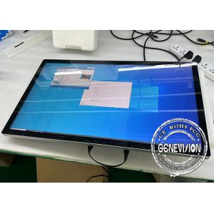 Buy cheap Windows System 32'' 4K LCD Video Wall Control Touch Screen Kiosk Dual HDMI Out from wholesalers