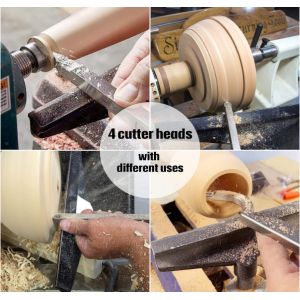 Carbide Insert Boring Bars Tool Indexable With Wood Handle