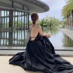 Buy cheap Women Sexy Low Cut Back Maxi Dress , Halter Neck Summer Maxi Dress from wholesalers