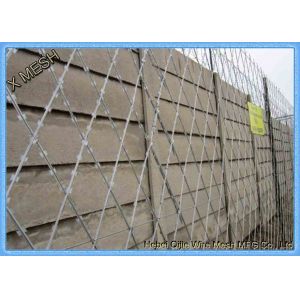 Buy cheap Heavy Duty Galvanized Barbed Concertina Barbed Tape Razor Wire from wholesalers