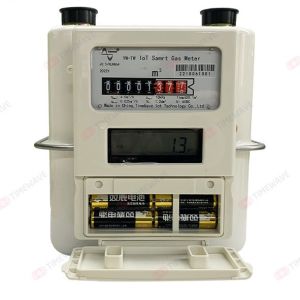 China Aluminum Shell LoRaWAN Gas Meter System Wireless Transmission on sale
