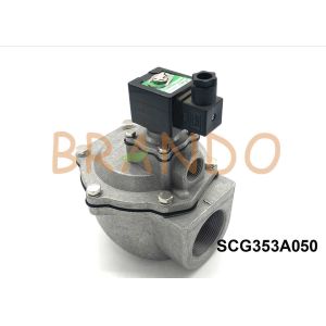 China Alloy Integral Pilot Solenoid Pulse Jet Valves SCG353A050 Normal Close 2 Inch on sale