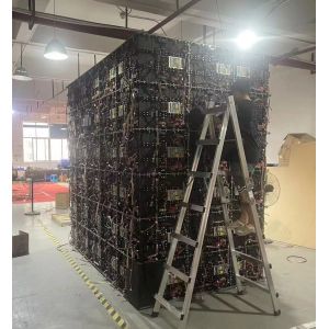 Buy cheap 640x480 Die Casting Cabinet Indoor P2.5RGB 4 Sides Big LED Screen 3840hz Advertising from wholesalers