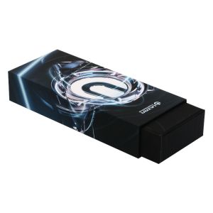 Buy cheap Matte Black Pullout Electronics Packing Boxes With Foam Insert from wholesalers