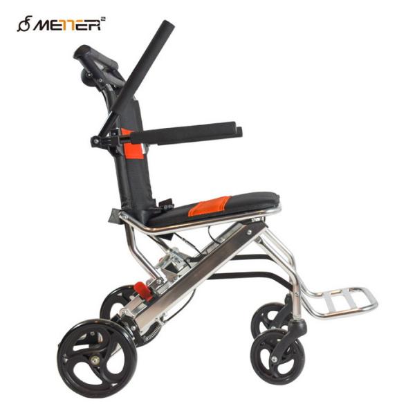 Quality Attendant Lightweight Manual Wheelchair With Foldable Backrest for sale